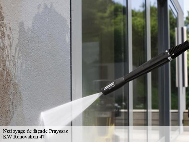 Nettoyage de façade prayssas-47360 KW Rénovation 47