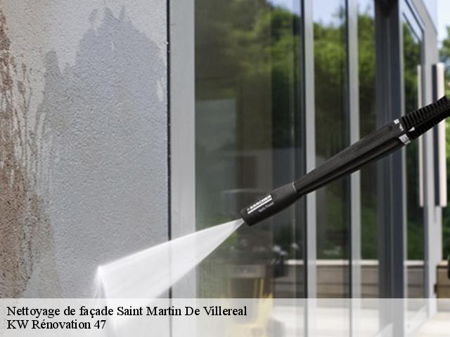 Nettoyage de façade  saint-martin-de-villereal-47210 KW Rénovation 47