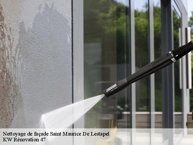 Nettoyage de façade  saint-maurice-de-lestapel-47290 KW Rénovation 47