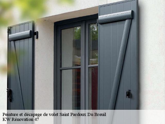 Peinture et décapage de volet  saint-pardoux-du-breuil-47200 KW Rénovation 47
