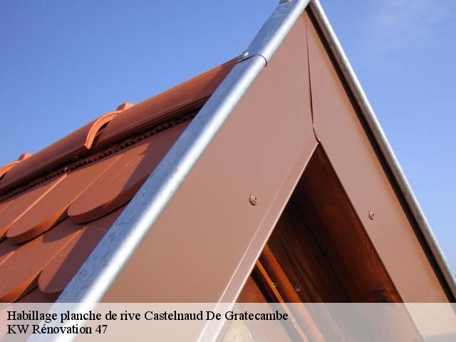 Habillage planche de rive  castelnaud-de-gratecambe-47290 KW Rénovation 47