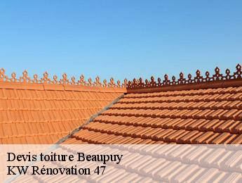 Devis toiture  beaupuy-47200 KW Rénovation 47