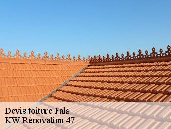 Devis toiture  fals-47220 KW Rénovation 47