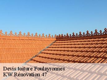 Devis toiture  foulayronnes-47510 KW Rénovation 47