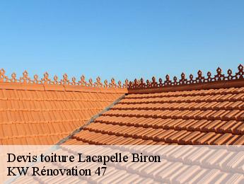 Devis toiture lacapelle-biron-47150 KW Rénovation 47