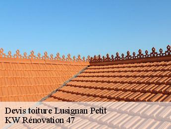 Devis toiture  lusignan-petit-47360 KW Rénovation 47