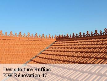 Devis toiture  ruffiac-47700 KW Rénovation 47