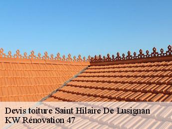 Devis toiture  saint-hilaire-de-lusignan-47450 KW Rénovation 47