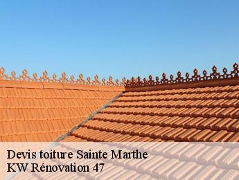 Devis toiture  sainte-marthe-47430 KW Rénovation 47
