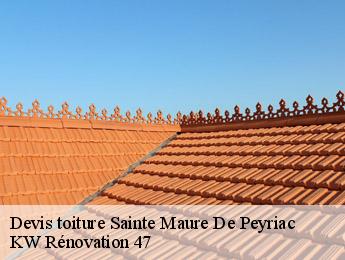 Devis toiture sainte-maure-de-peyriac-47170 KW Rénovation 47