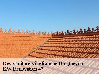 Devis toiture  villefranche-du-queyran-47160 KW Rénovation 47