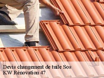 Devis changement de tuile sos-47170 KW Rénovation 47
