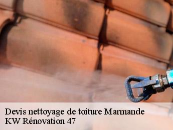 Devis nettoyage de toiture  marmande-47200 KW Rénovation 47