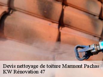 Devis nettoyage de toiture marmont-pachas-47220 KW Rénovation 47