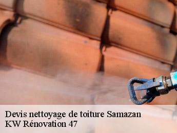 Devis nettoyage de toiture  samazan-47250 KW Rénovation 47