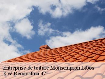 Entreprise de toiture monsempron-libos-47500 KW Rénovation 47